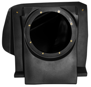 Can-Am® Maverick R 10" Front Driver Subwoofer Enclosure (4-SEAT MODELS) – Unloaded | UTVS-R-ENC-DRIVER-4F - Dunes 2 Dezert SXS