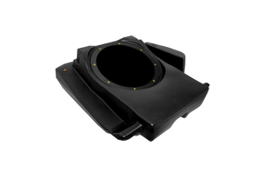 Can-Am® Maverick R 10" Front Passenger Subwoofer Enclosure (4-SEAT MODELS) – Unloaded | UTVS-R-ENC-PASS-4F - Dunes 2 Dezert SXS