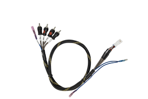 Can-Am® Maverick R BRP GO Front & Rear RCA Output Harness + Remote | UTVS-GO-RCA-OUT - Dunes 2 Dezert SXS