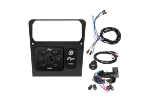 Maverick R Head Unit Mount Kit w/ Bass Knob | UTVS-R-HUMT-KIT-BASS-KNOB - Dunes 2 Dezert SXS