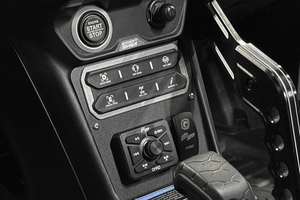 Maverick R Head Unit Mount Kit w/ Bass Knob | UTVS-R-HUMT-KIT-BASS-KNOB - Dunes 2 Dezert SXS