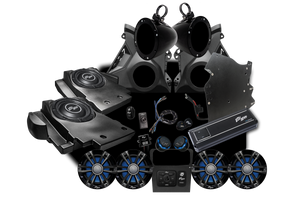 Can-Am® Maverick R Signature Series Stage 6 Stereo Kit | UTVS-R-S6-S - Dunes 2 Dezert SXS