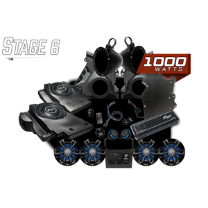 Can-Am® Maverick R Signature Series Stage 6 Stereo Kit | UTVS-R-S6-S - Dunes 2 Dezert SXS