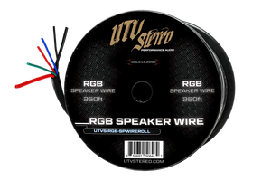 6 Conductor RGB Speaker Wire - 50' | UTVS-RGB-SPWIRE-50 - Dunes 2 Dezert SXS