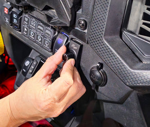 Rocker Switch Bass Knob | UTVS-RKR-BASS-KNOB - Dunes 2 Dezert SXS
