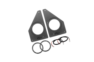 Polaris® Ranger 1500 Rear Overhead Speaker Adapters (Pair) V2 | UTVS-RNG-OSA-REAR - Dunes 2 Dezert SXS