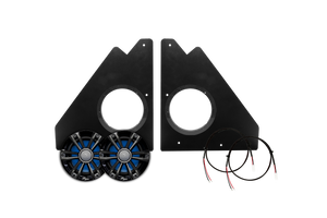 Polaris® Ranger 1500 Rear Overhead Speaker Kit | UTVS-RNG-OSA-REAR-KIT - Dunes 2 Dezert SXS