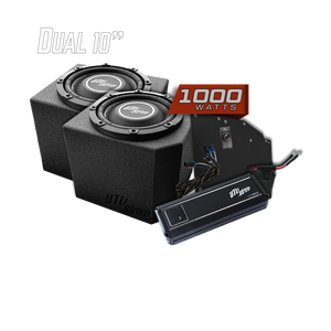 Polaris® Ranger 500W Dual 10" Subwoofer Kit | UTVS-RNG-SUB-500-2 - Dunes 2 Dezert SXS