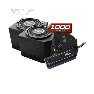 Polaris® Ranger 1000W Dual 10" Subwoofer Kit | UTVS-RNG-SUB-1000-2 - Dunes 2 Dezert SXS