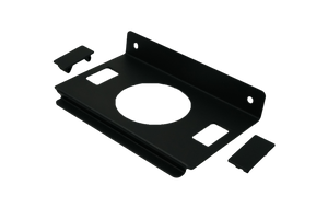 RZR Pocket Head Unit Mount w/o Rocker Switch Cutouts | UTVS-RZR-HUMT-PKT-NORKR - Dunes 2 Dezert SXS