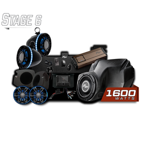 RZR® Elite Series Stage 6 Stereo Kit | UTVS-RZR-S6-E - Dunes 2 Dezert SXS