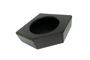17+ Can-Am® X3 Rear Low-Profile Driver Side 10” Subwoofer Enclosure – Unloaded | UTVS-X3-ENC-LP-RDRIVER - Dunes 2 Dezert SXS