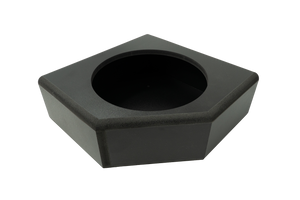 17+ Can-Am® X3 Rear Low-Profile Driver Side 10” Subwoofer Enclosure – Unloaded | UTVS-X3-ENC-LP-RDRIVER - Dunes 2 Dezert SXS