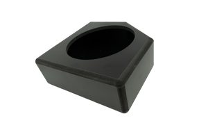 17+ Can-Am® X3 Rear Low-Profile Passenger Side 10” Subwoofer Enclosure – Unloaded | UTVS-X3-ENC-LP-RPASS - Dunes 2 Dezert SXS