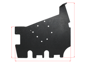 Can-Am X3 Upper Amplifier Mount | UTVS-X3-AMPMT-UP - Dunes 2 Dezert SXS