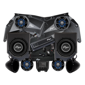 UTV Stereo Can-Am X3 Signature Stage 6 bundle with speakers, subwoofers, amplifier and head unit