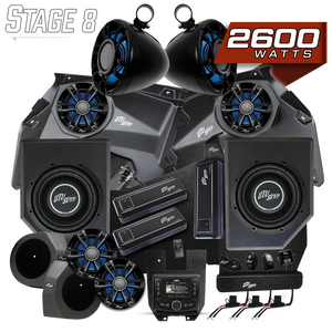Can-Am® X3 Signature Series Stage 8 Stereo Kit | UTVS-X3-S8-S - Dunes 2 Dezert SXS