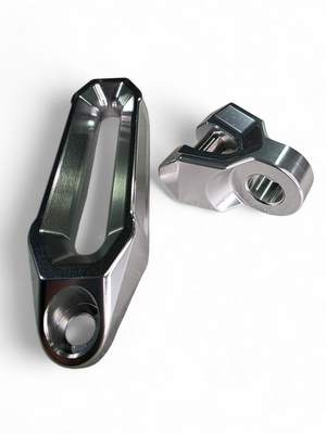 Winch Hawse Fairlead & Hook Combo Clear – UTV Billet - Dunes 2 Dezert SXS