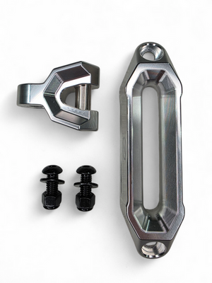 Winch Hawse Fairlead & Hook Combo Clear – UTV Billet - Dunes 2 Dezert SXS