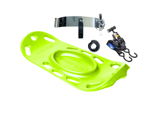 Safe Sled UTV Recovery Bundle Fluorescent Green - Dunes 2 Dezert SXS