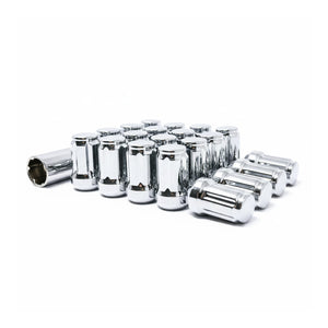 Valor Offroad 12x1.25 chrome bulge spline lug nut kit for 5-lug UTV wheels