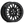 Valor V16 Beadlock UTV Wheel Satin Black - Dunes 2 Dezert SXS