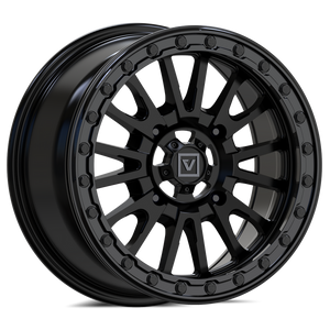 Valor V16 Beadlock UTV Wheel Satin Black - Dunes 2 Dezert SXS
