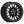 Valor V16 Beadlock UTV Wheel Satin Black - Dunes 2 Dezert SXS