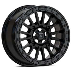 Valor V16 Beadlock UTV Wheel Satin Black - Dunes 2 Dezert SXS
