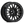 Valor V16 Beadlock UTV Wheel Satin Black - Dunes 2 Dezert SXS