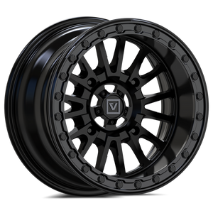 Valor V16 Beadlock UTV Wheel Satin Black - Dunes 2 Dezert SXS