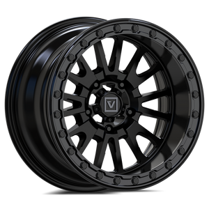 Valor V16 Beadlock UTV Wheel Satin Black - Dunes 2 Dezert SXS