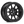 Valor V18 Beadlock UTV Wheel Gloss Black - Dunes 2 Dezert SXS