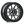 Valor V18 Beadlock UTV Wheel Hyper Black - Dunes 2 Dezert SXS