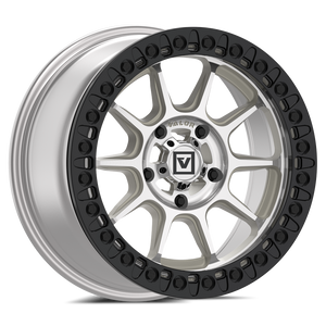 Valor V18 Beadlock UTV Wheel Raw Machined - Dunes 2 Dezert SXS