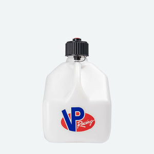 VP Racing 3-gallon heavy-duty utility jug with ergonomic handle and wide-bottom grip for easy fluid dispensing