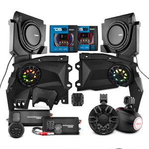 Can-Am X3 Stage 4 Audio Kit 3800W DS18 - Dunes 2 Dezert SXS