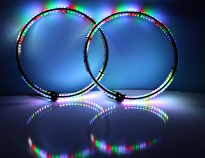 Apollo RGB Wheel Lights Kit - Set of 4 (Harness Included) - Dunes 2 Dezert SXS