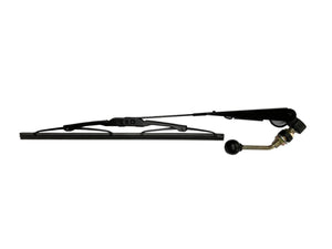 Black glass windshield with hand wiper and vents for Polaris RZR 900, 1000, XP Turbo (2014–2020)