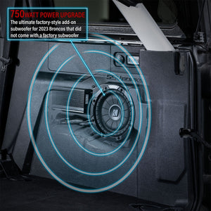 2023-2024 Ford Bronco 8" Subwoofer Add-On | SSV Works