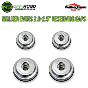 MTS Off-Road Schrader Valve Reservoir Caps (FOR WALKER EVANS SHOCKS) - Dunes 2 Dezert SXS
