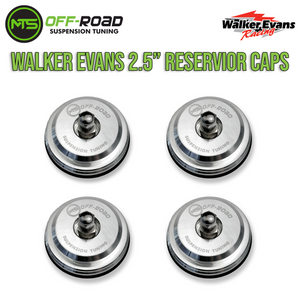 MTS Off-Road Schrader Valve Reservoir Caps (FOR WALKER EVANS SHOCKS) - Dunes 2 Dezert SXS