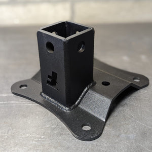 Can-Am X3 Radius Rod Hitch Pull Plate - Dunes 2 Dezert SXS