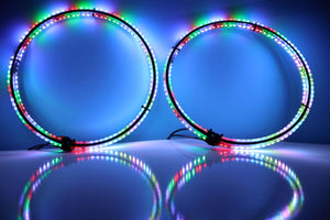 Apollo RGB Wheel Lights Kit - Set of 4 (Harness Included) - Dunes 2 Dezert SXS