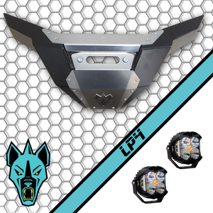 2025+ RZR Pro R Plate Winch Bumper | USA Made - Dunes 2 Dezert SXS