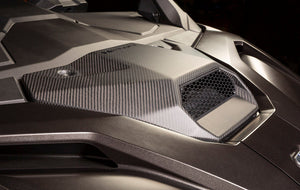 XKraft Carbon Fiber X25 Hood for 2025+ Polaris RZR - Dunes 2 Dezert SXS