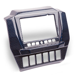 XKraft Carbon Fiber Ride Command Surround for RZR Pro - Dunes 2 Dezert SXS