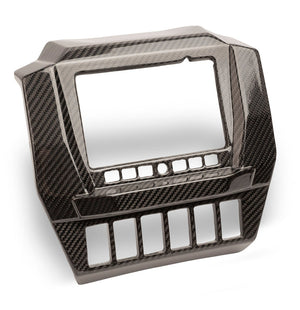 XKraft Carbon Fiber Ride Command Surround for RZR Pro - Dunes 2 Dezert SXS