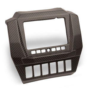 XKraft Carbon Fiber Ride Command Surround for RZR Pro - Dunes 2 Dezert SXS