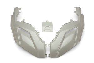 XKraft Front Fenders Pearl White Carbon Fiber Look – 2025+ Polaris RZR Pro - Dunes 2 Dezert SXS